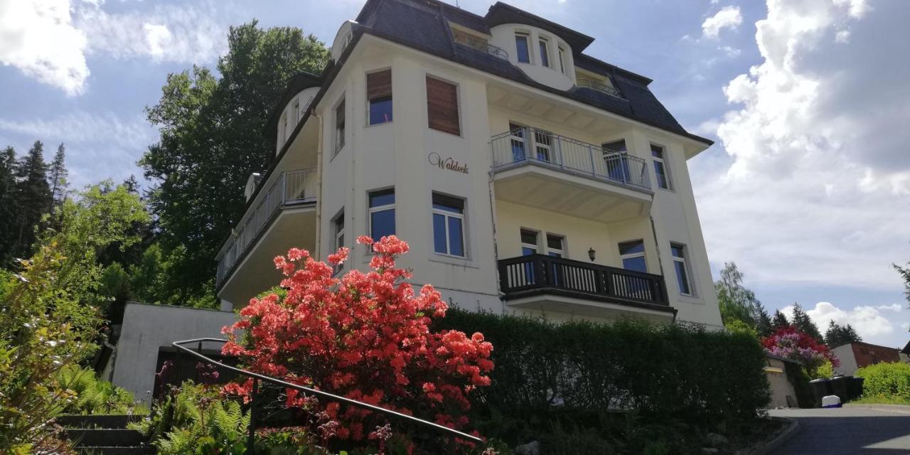Residenz Haus Waldeck Bad Elster Exterior foto